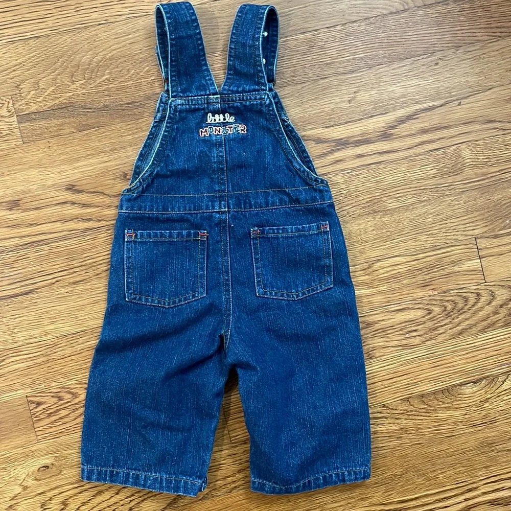 Blue Jean overalls (12m)‎